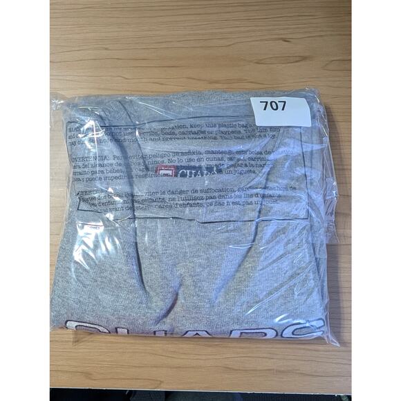 Vintage Chaps Ralph Lauren Mens Large Gray Sweatshirt Long Sleeve Crewneck - Picture 9 of 9